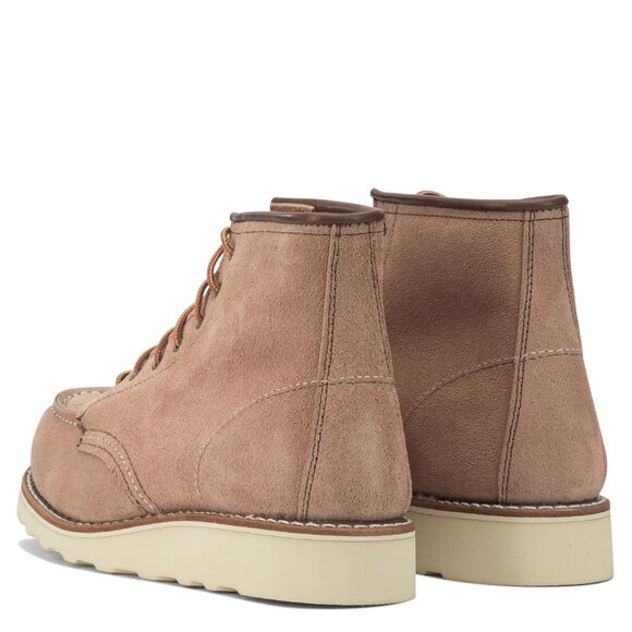 Red Wing Shoes 6'' Moc Toe 3319 Dusty Rose Abilene Lace-Up Ankle Boots US 6.5 Wo - Picture 4 of 5